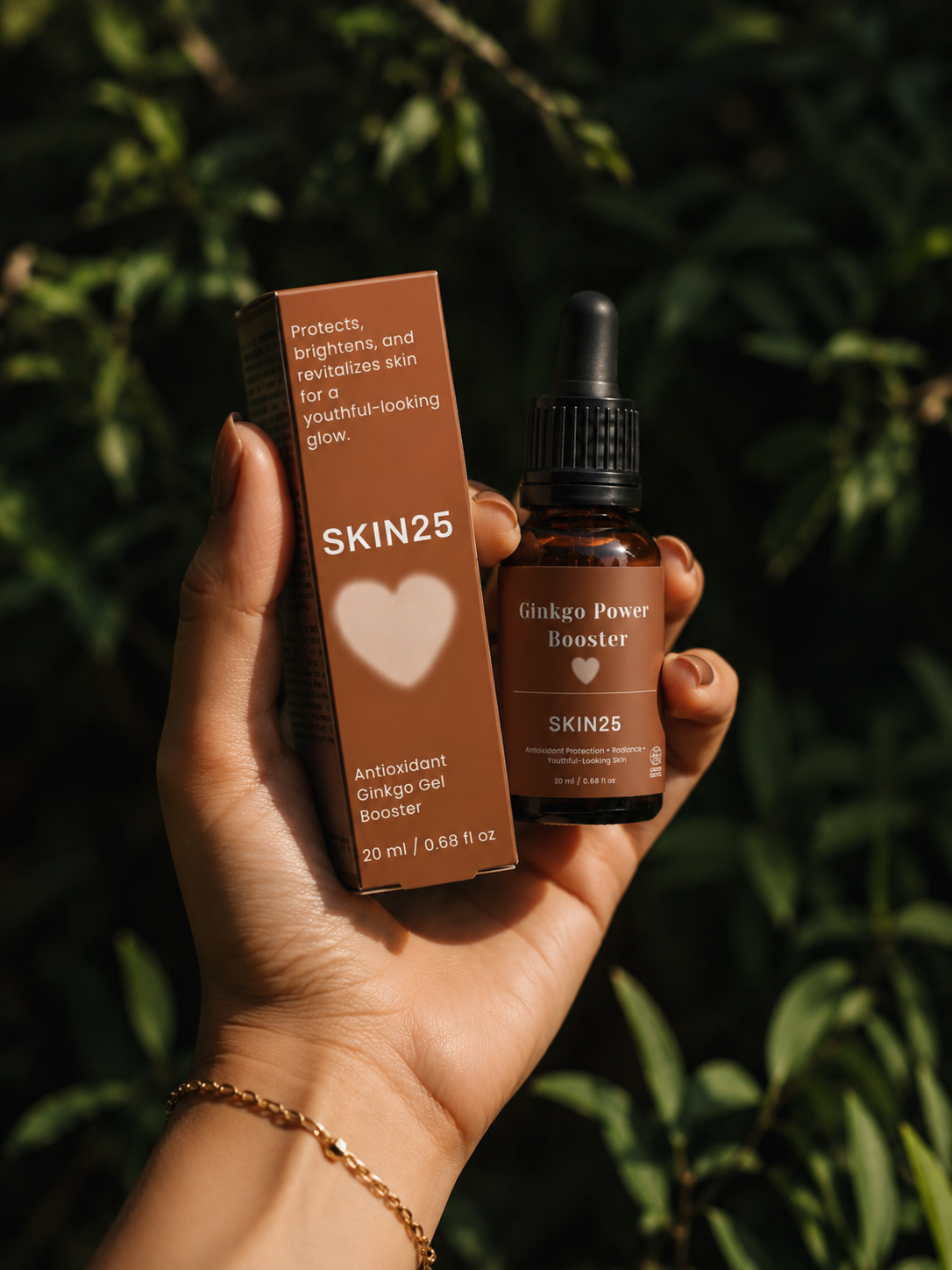 Antioxidant Ginkgo Gel Power Booster Serum